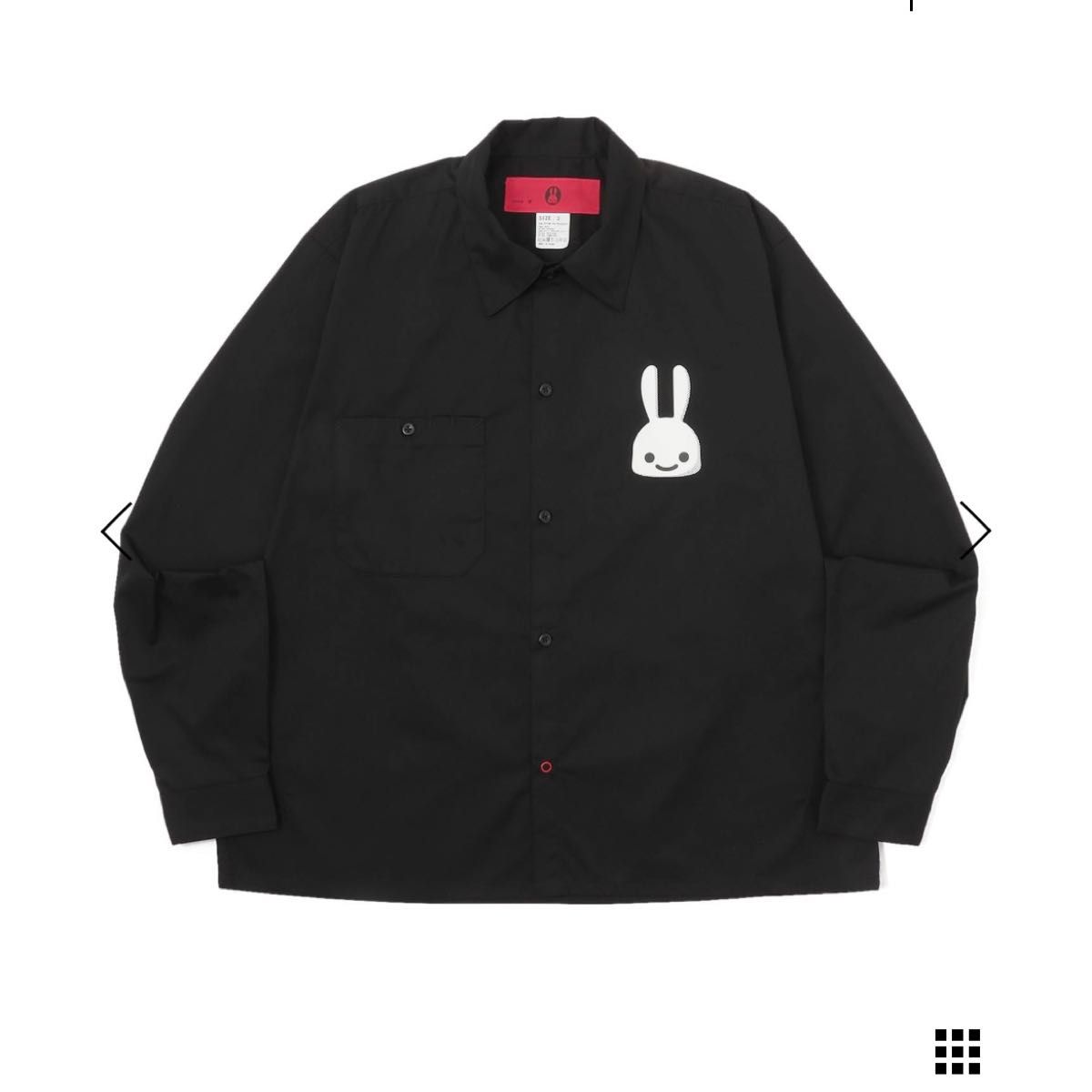 新品未使用 cune キューン ロングスリーブワークシャツ バイクと女の子