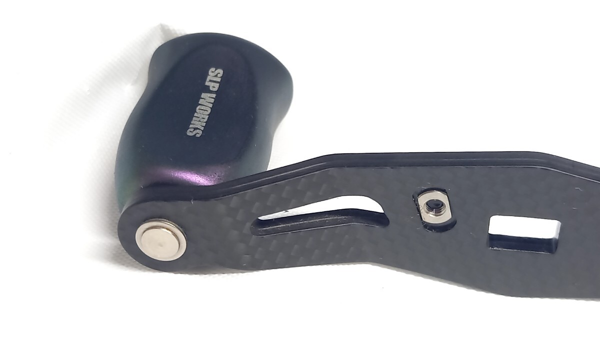 ダイワ SLP限定ハンドルノブ 管551EPノブ軸間85ミリ ハンドルは社外製