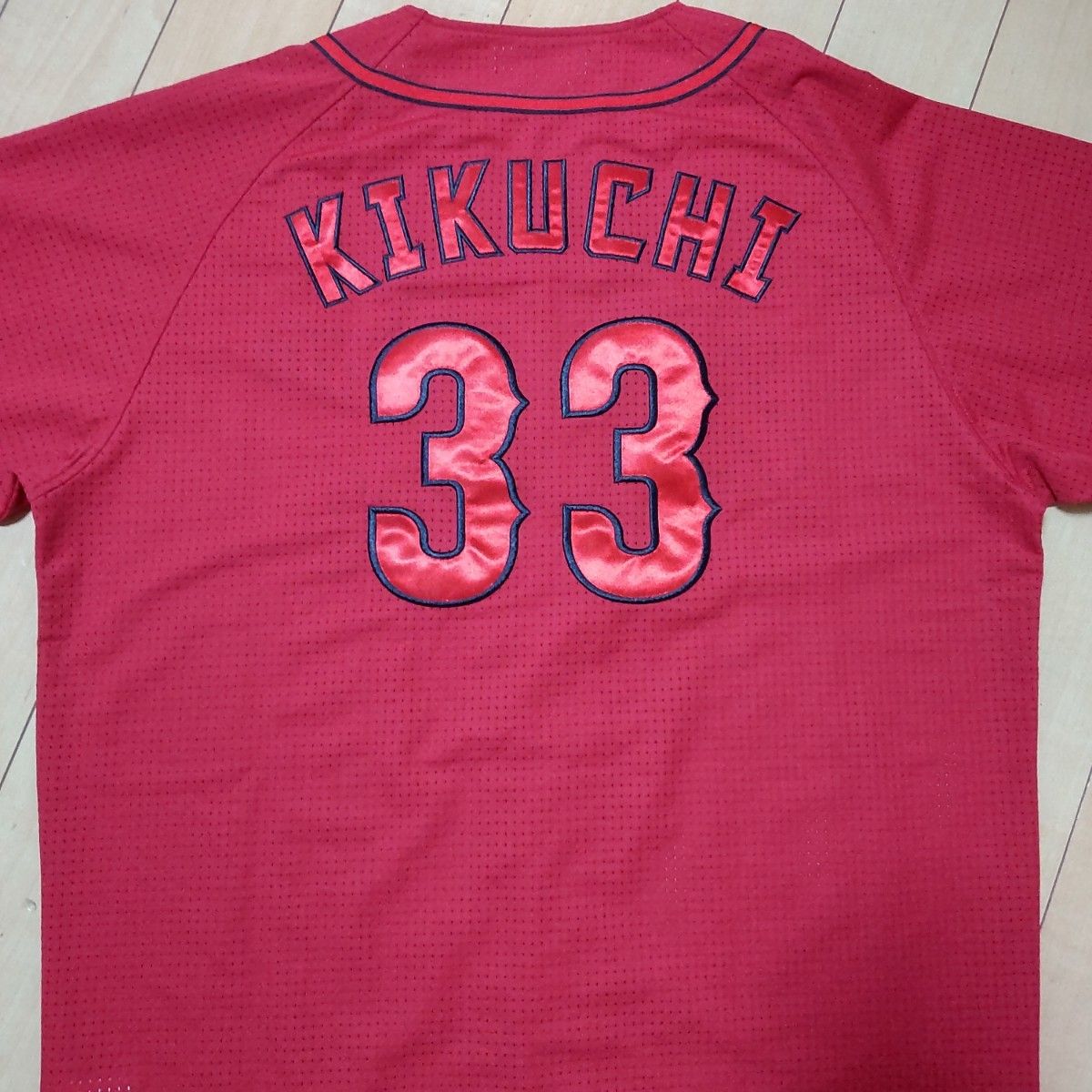 広島東洋カープ 菊池涼介 Oサイズ ハイクオリティ ユニフォーム #33
