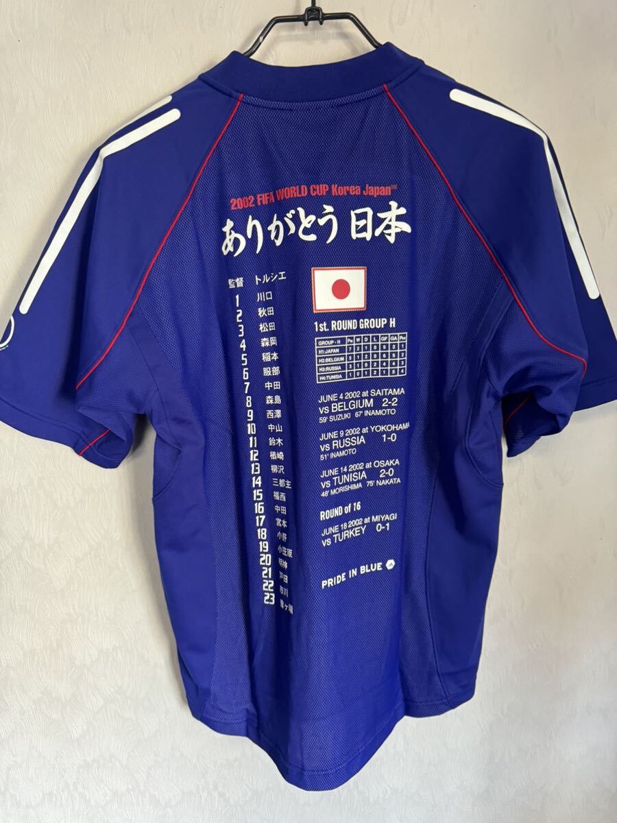 Yahoo!オークション - 日本代表 ユニフォーム 2002 日韓W杯 記念ユニホ