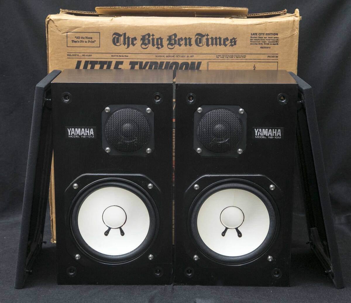 YAMAHA ヤマハ NS-10M シリアル同番 完動品 バナナプラグ対応 テンモニ