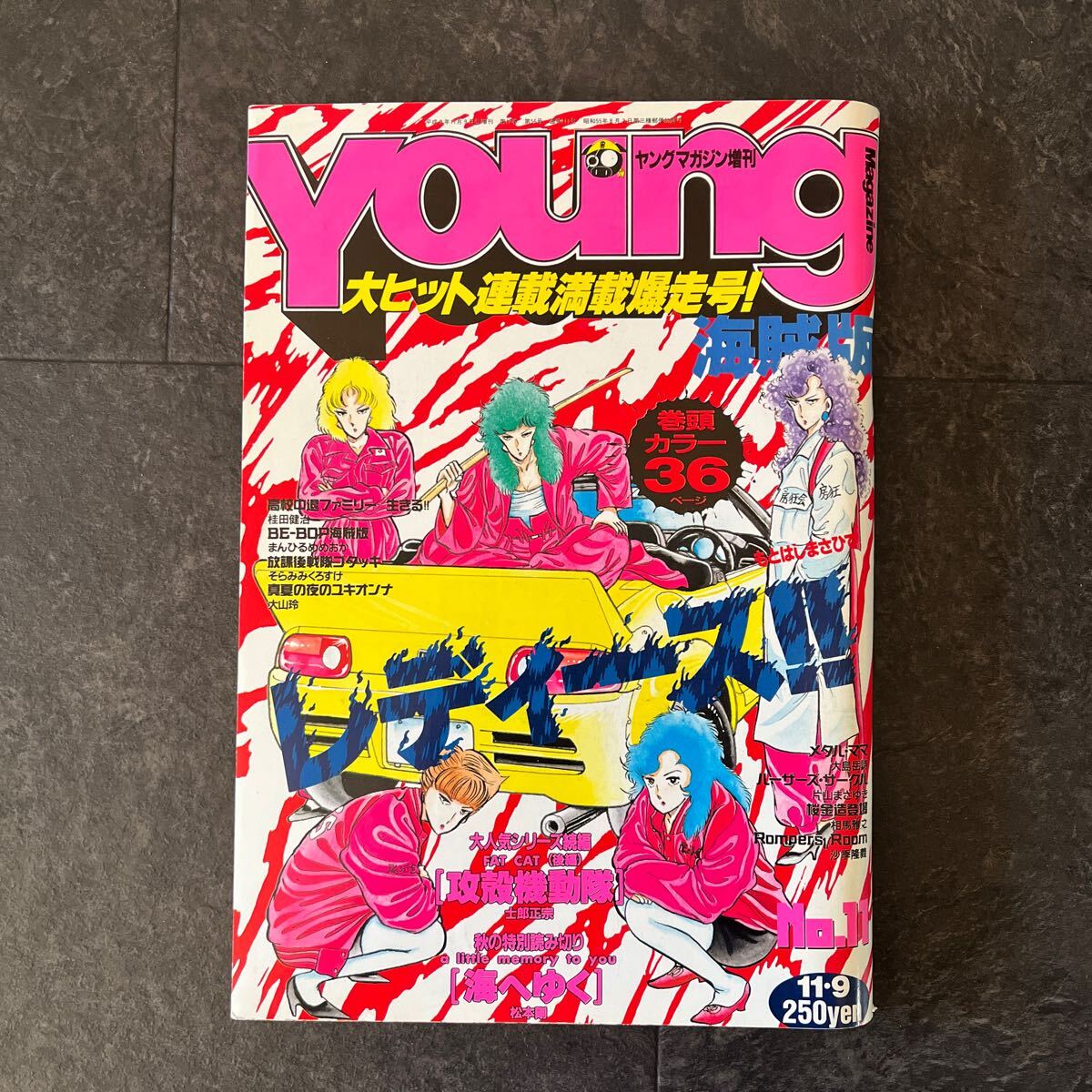 Yahoo!オークション - ヤングマガジン増刊 海賊版 1991年11月攻殻機動