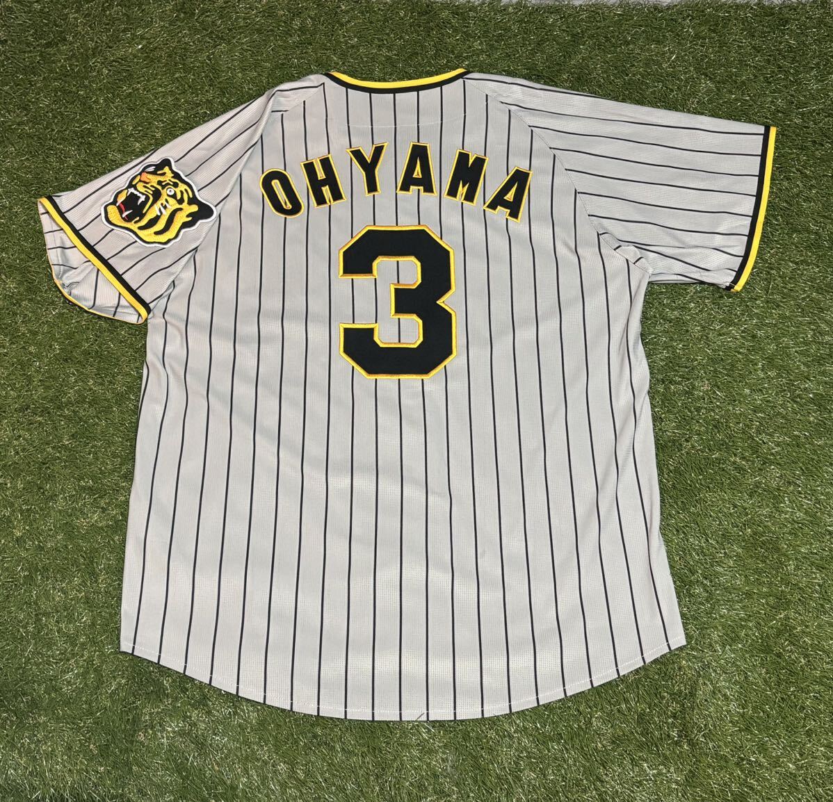 大山悠輔 阪神タイガース レプリカユニフォーム ビジター 背番号3 L