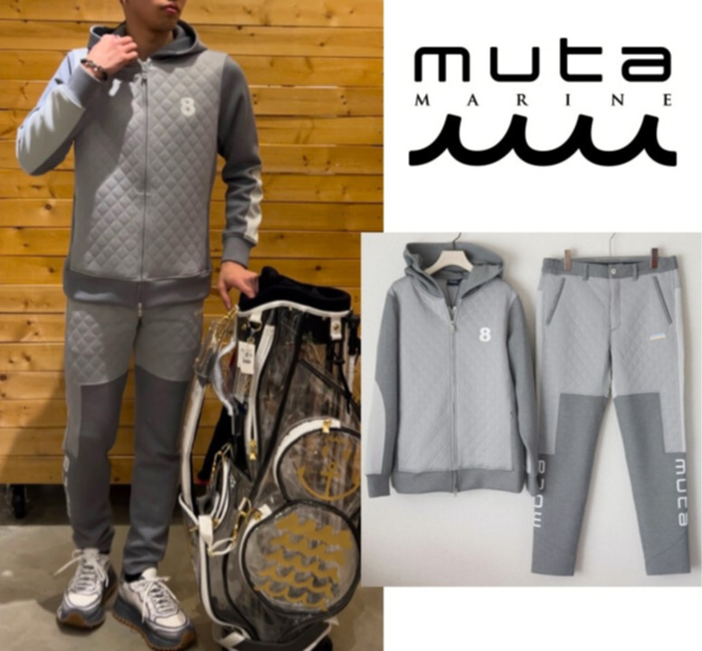 90 200円新品【muta MARINE ムータ マリン】別注 ストレッチ キルト