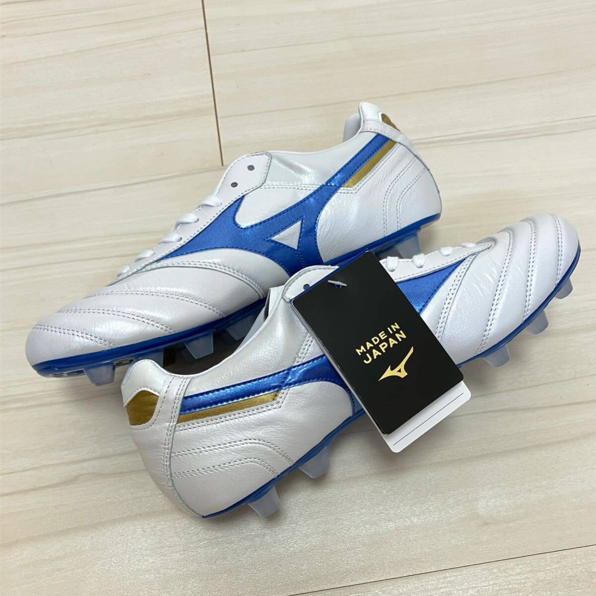 MIZUNO ミズノ モレリア2 ジャパン 26 5cm ムゲンパック 白 青