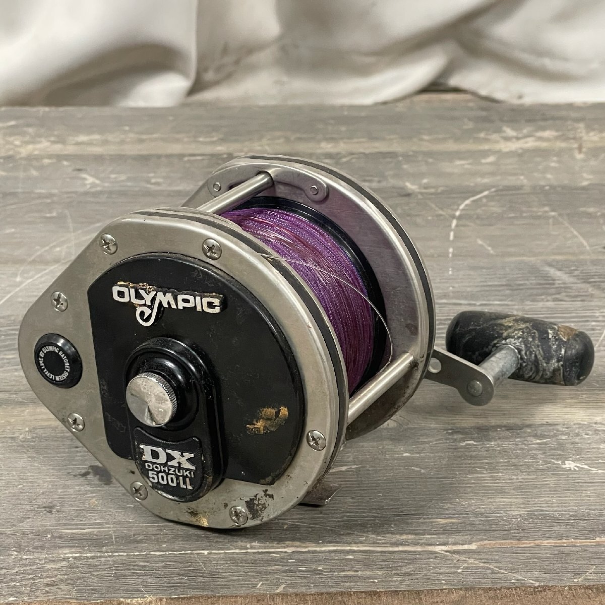 オリムピック DOHZUKI-DX NO.4 ベイトリール ヴィンテージ 船用
