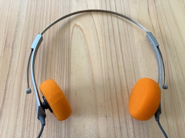 即決【整備済完動品】SONY ダイナミックヘッドホン MDR-4 高音質 WM-2