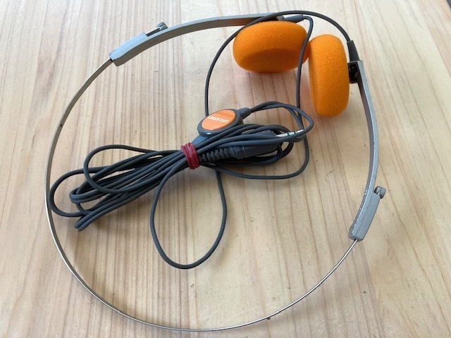 即決【整備済完動品】SONY ダイナミックヘッドホン MDR-4 高音質 WM-2