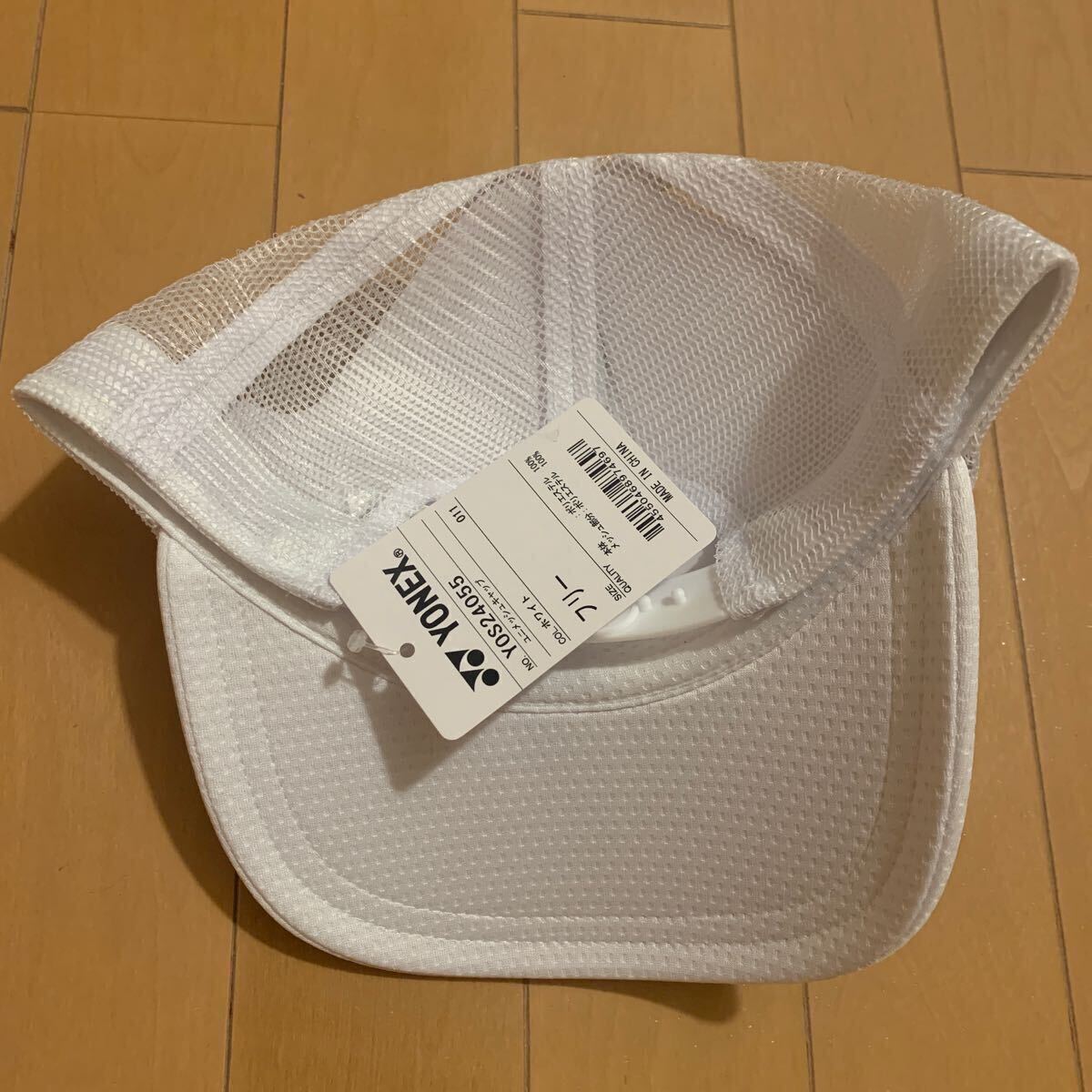 新品】 送料無料ALLJAPAN限定 白金ホワイトゴールド帽子ユニメッシュ