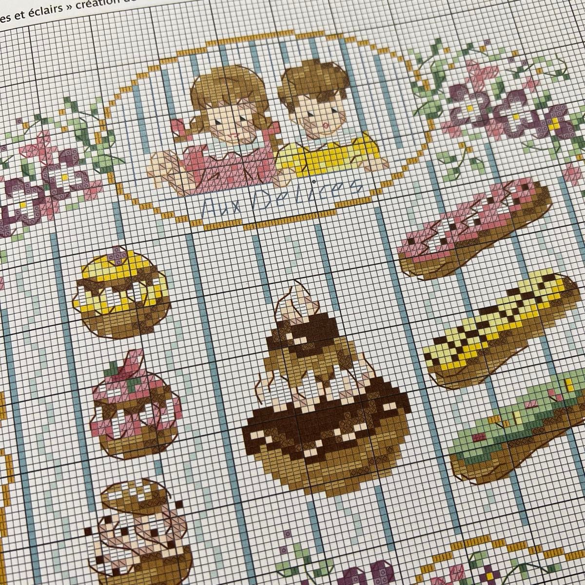 クロスステッチ洋書 Agenda point de croix 2022｜Yahoo!フリマ（旧