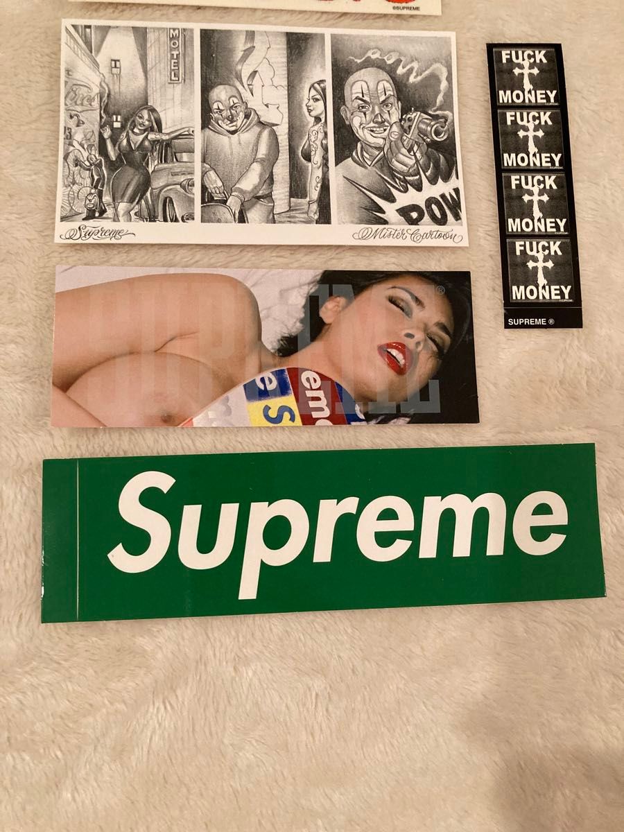 Supreme 24FW ノベルティー ステッカー 5枚 シュプリーム Box Logo