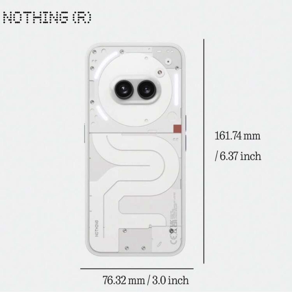 Nothing Phone (2a) 8/128GB Milk SIMフリー グローバル版 未開封