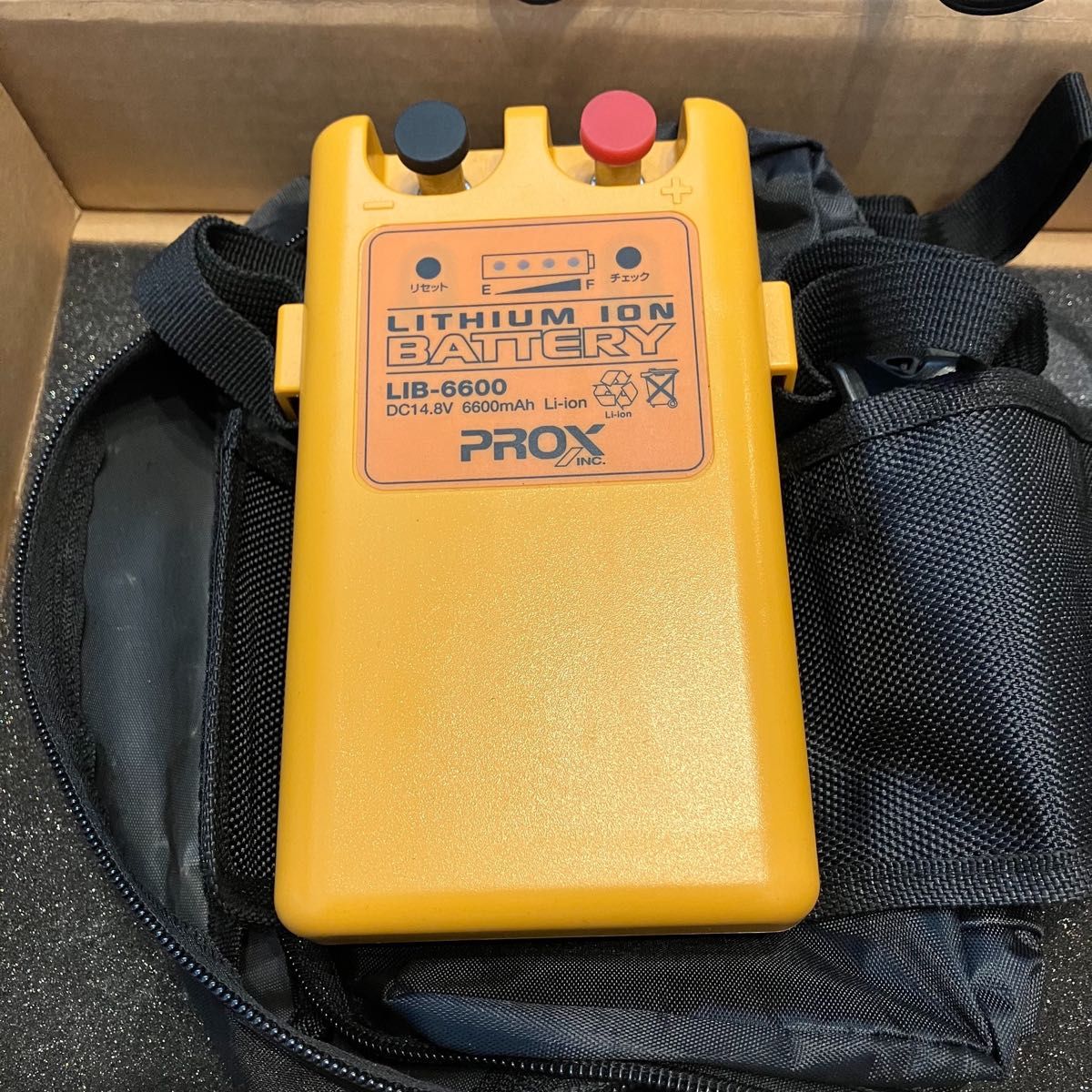 プロックス(PROX) リチウムイオン バッテリー LIB6600 電動 リール