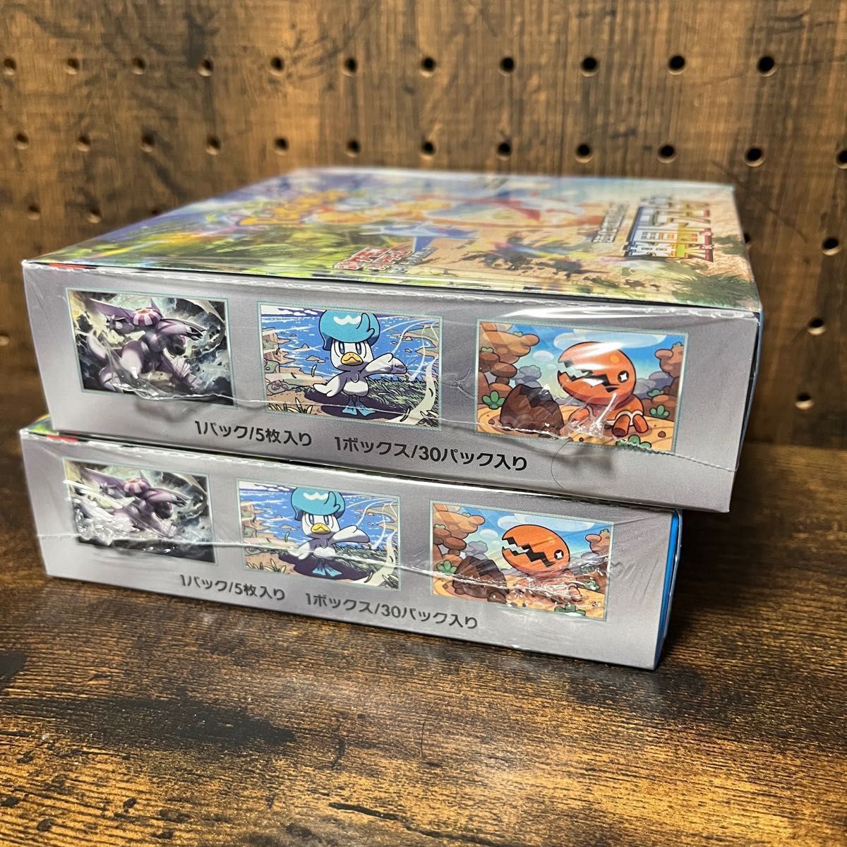 ポケセン産 楽園ドラゴーナ未開封BOXシュリンク付き ポケモンカード