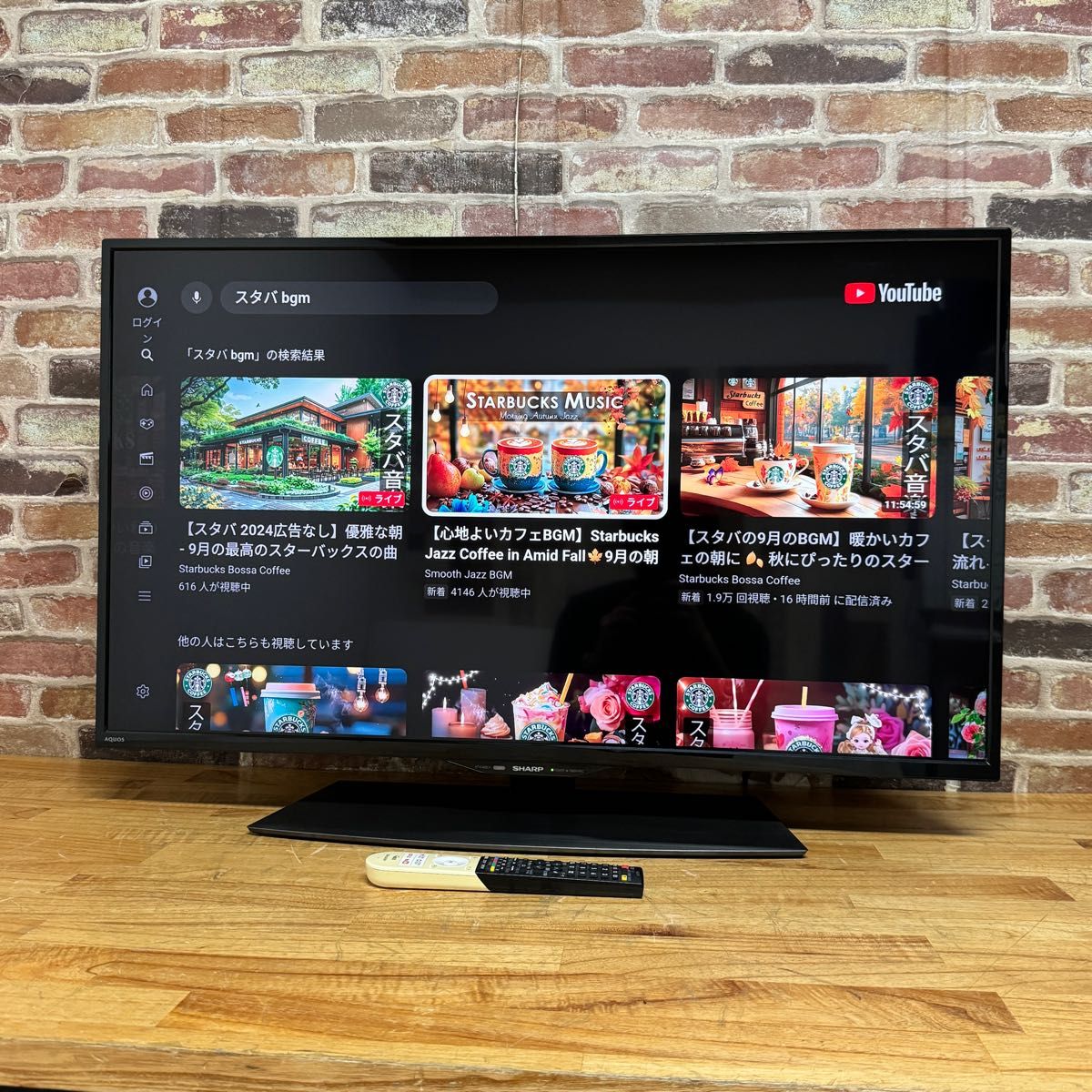 シャープ 40インチ 4K 液晶テレビ AQUOS Android TV スマートテレビ 4T