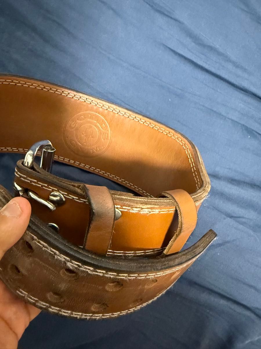 ゴールドジム プロレザーベルト｜Yahoo!フリマ（旧PayPayフリマ）