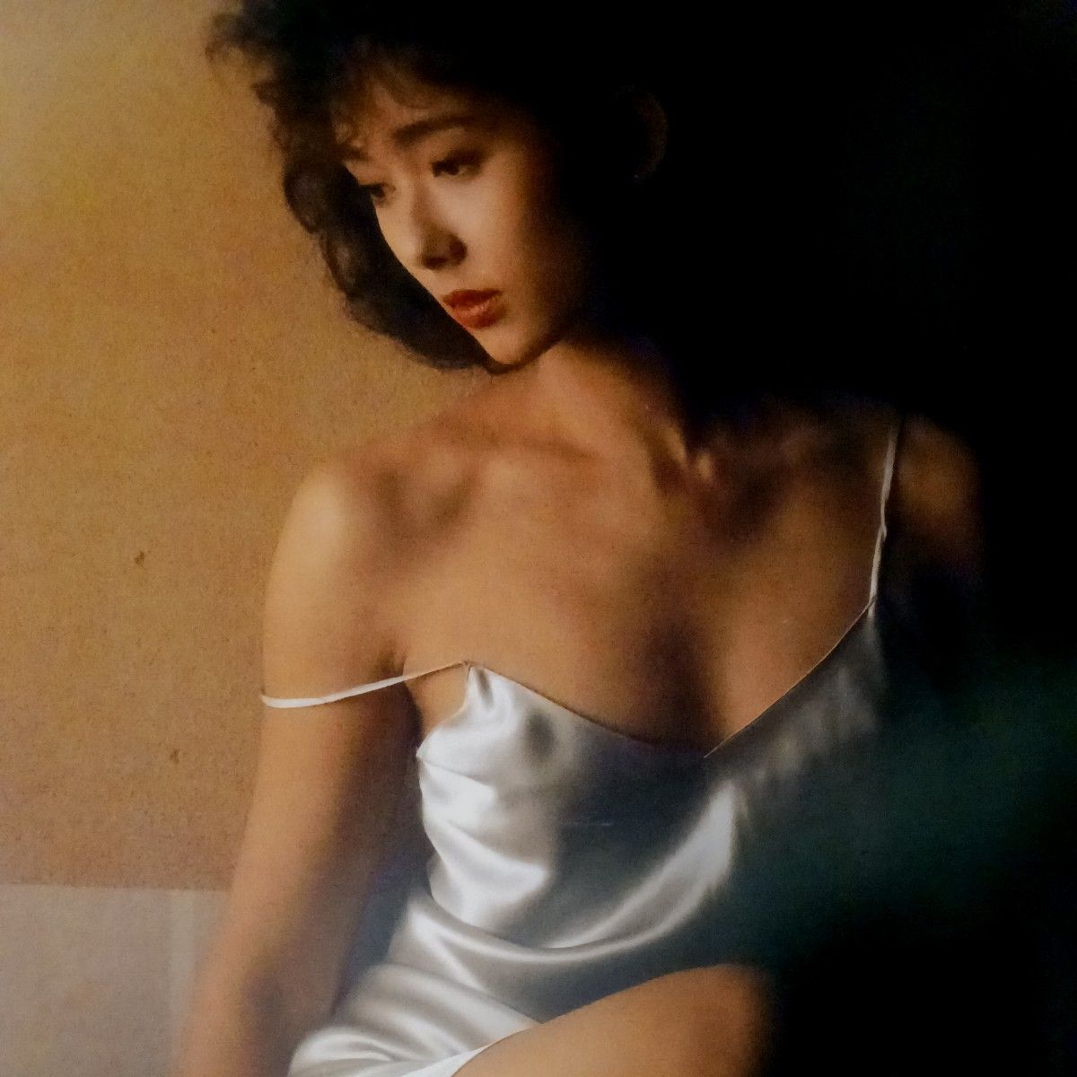 斉藤慶子写真集 /採光の個室 野村誠一 ワニブックス 初版 ハードカバー