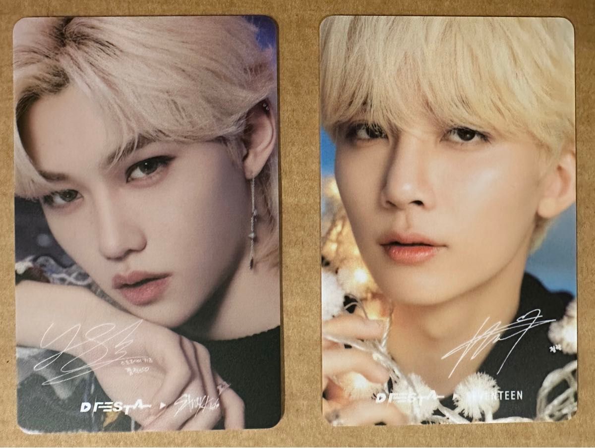 DFESTA JAPAN FINAL 入場者特典 トレカ スキズ フィリックス SEVENTEEN