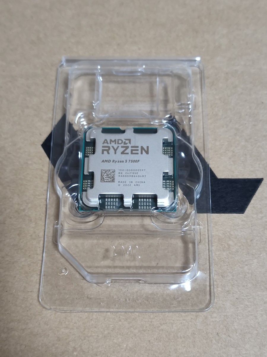 AMD Ryzen 5 7500F 未使用バルク品｜Yahoo!フリマ（旧PayPayフリマ）