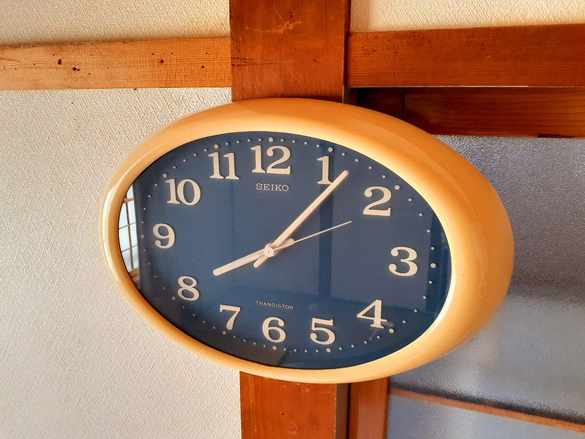 70's SEIKO トランジスタ 掛け時計 スペースエイジ ビンテージ レトロ