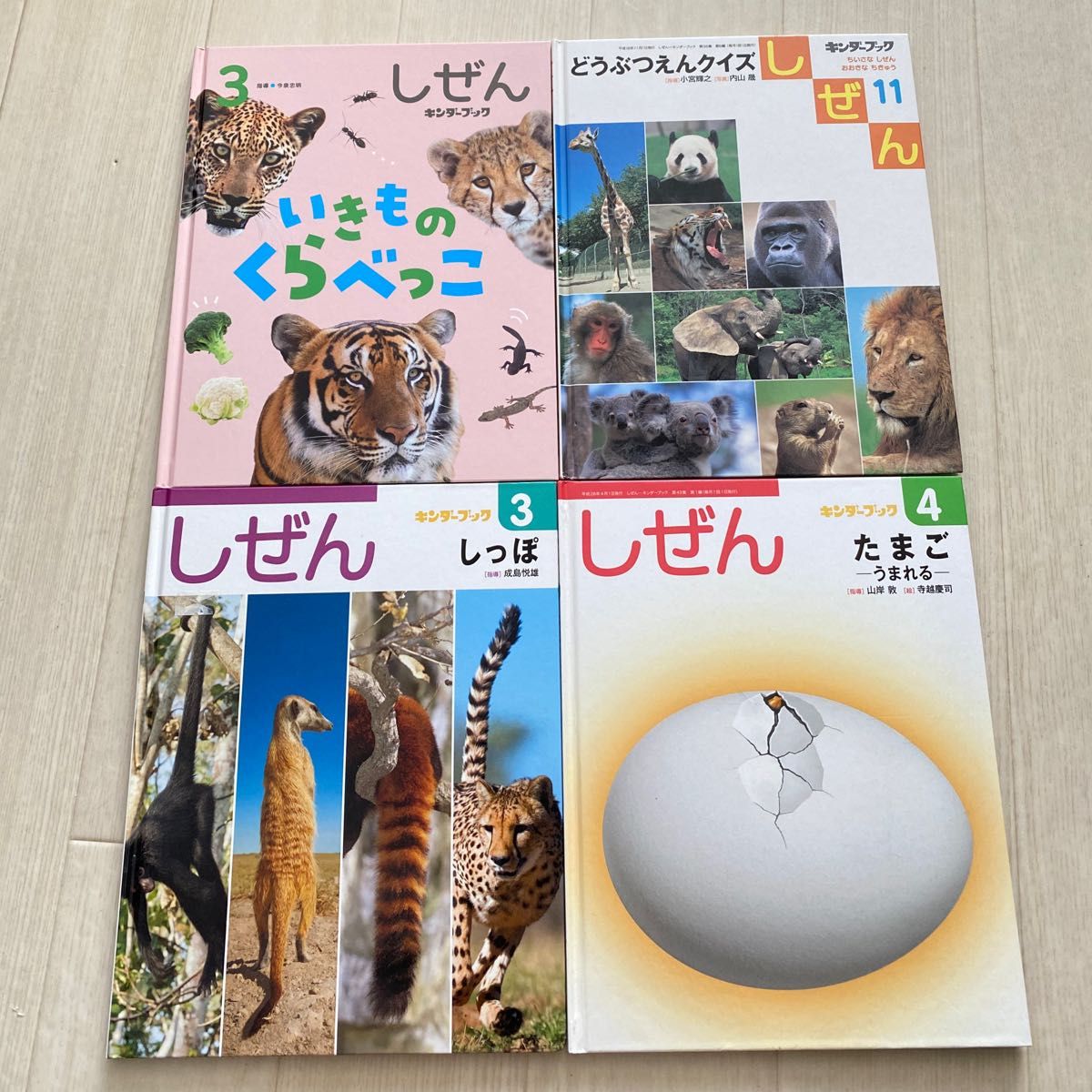 キンダーブック しぜん 4冊セット｜Yahoo!フリマ（旧PayPayフリマ）