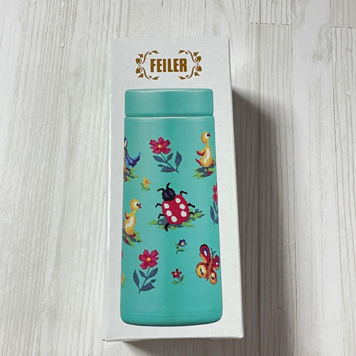 FEILER フェイラー ハイジ ステンレスボトル 水筒 ペールグリーン 新品