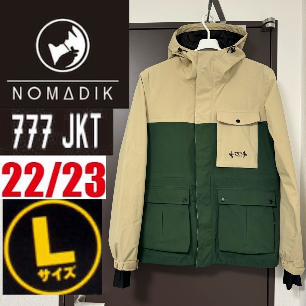 22-23 NOMADIK 777 SNOW WEAR JACKET ノマディック スノーボード