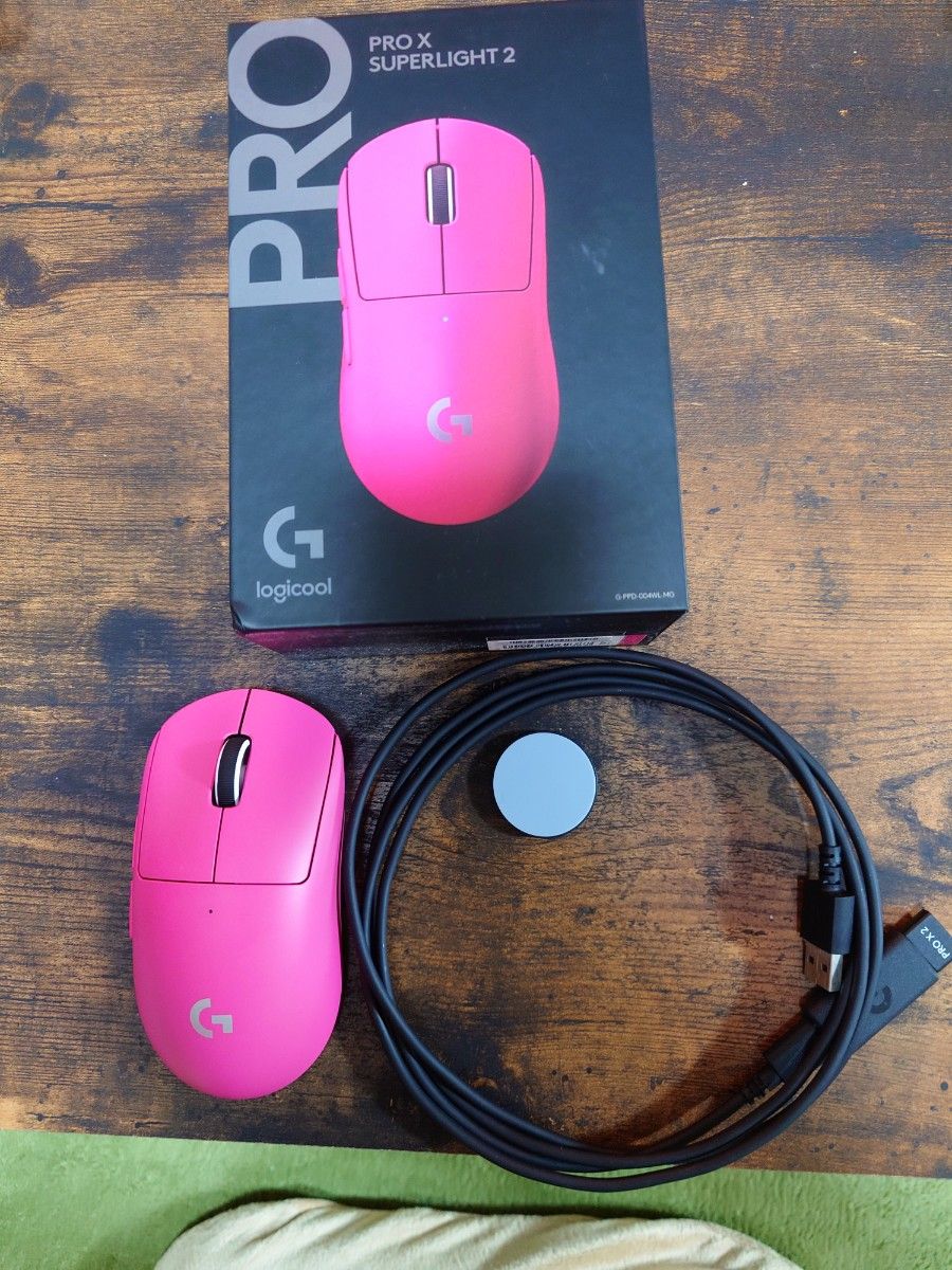 Logicool PRO X SUPERLIGHT 2 マゼンタ 中古品｜Yahoo!フリマ（旧