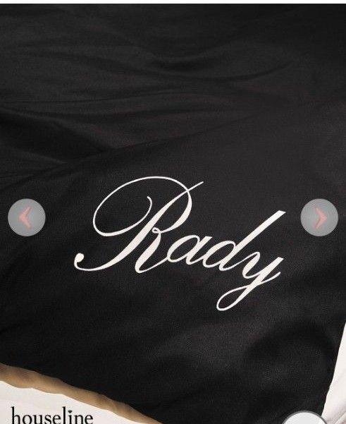 rady フラワーベッドカバー ブラック セミダブル｜Yahoo!フリマ（旧