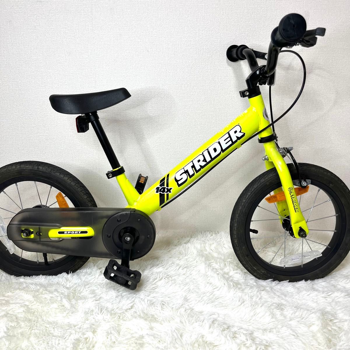 希少色_極美品 STRIDER ストライダー 14X ライムイエロー限定色｜Yahoo