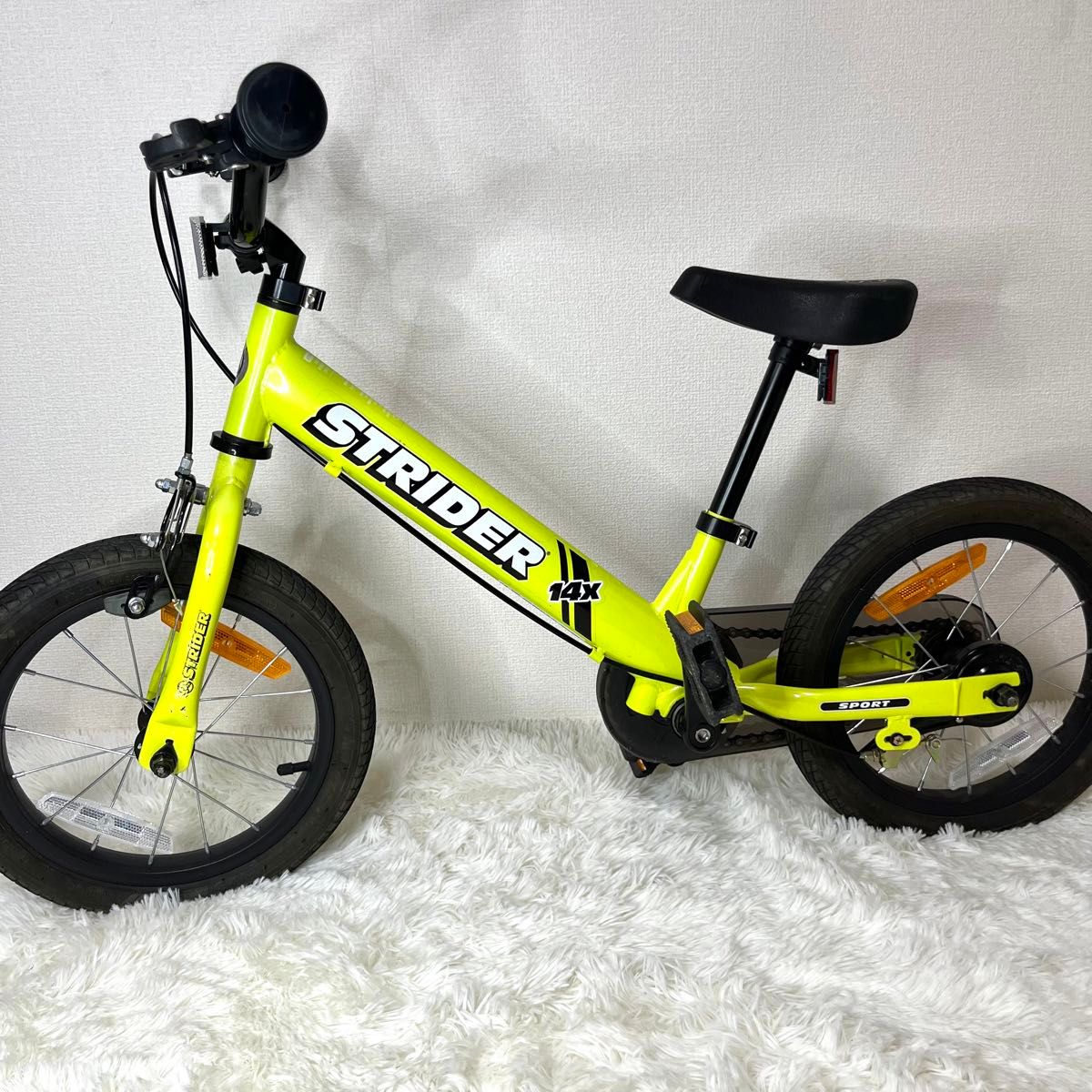 希少色_極美品 STRIDER ストライダー 14X ライムイエロー限定色｜Yahoo