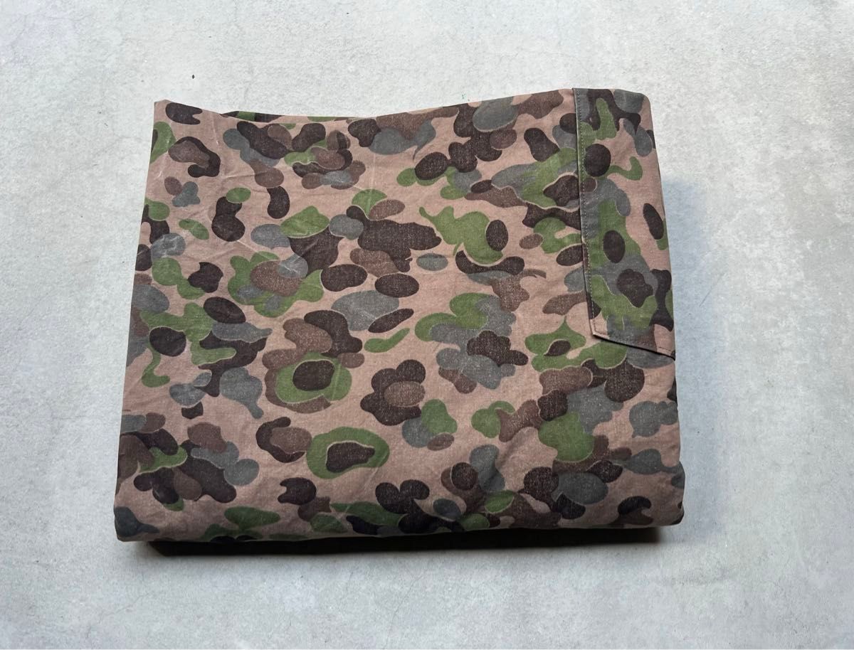 4枚フルセット 1971年製 軍幕 オーストリア軍 スワンプカモ ポンチョ