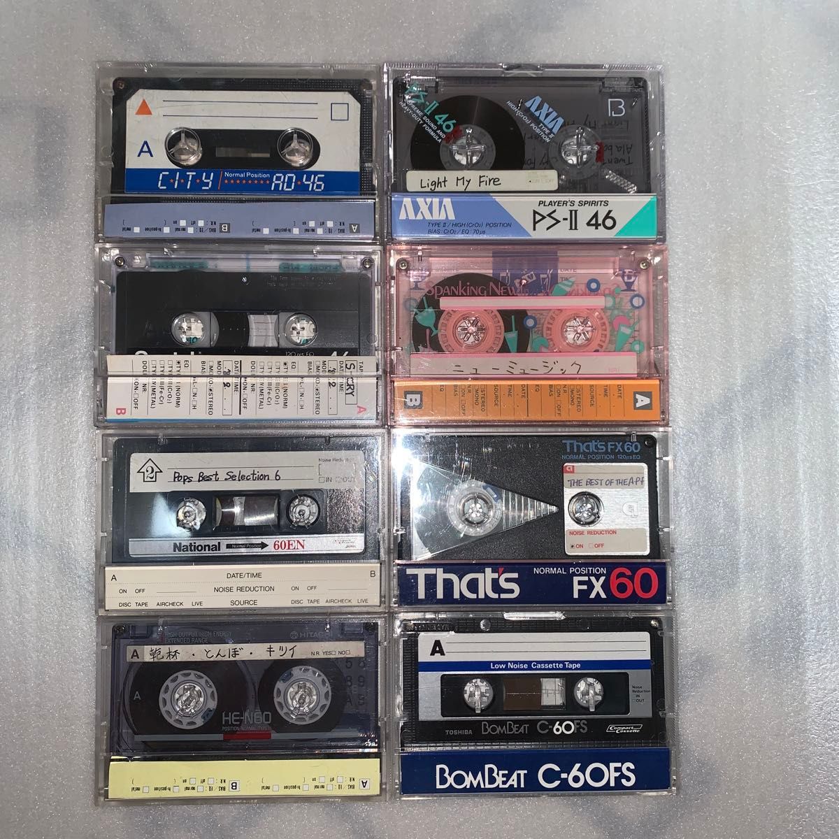 カセットテープ まとめ売り 8本 使用済｜Yahoo!フリマ（旧PayPayフリマ）