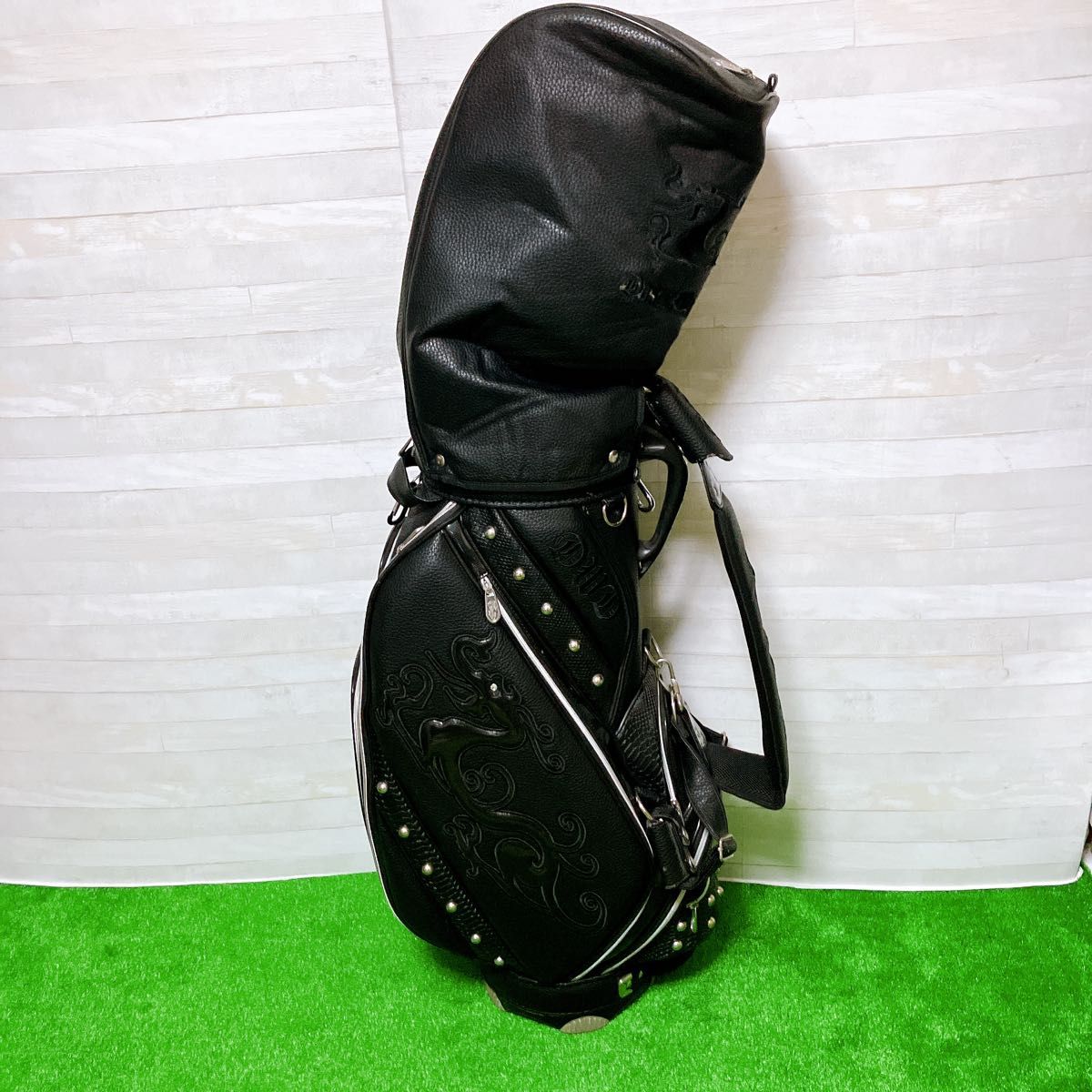 Dance With Dragon ダンスウィズドラゴン キャディ バッグ ブラック 9