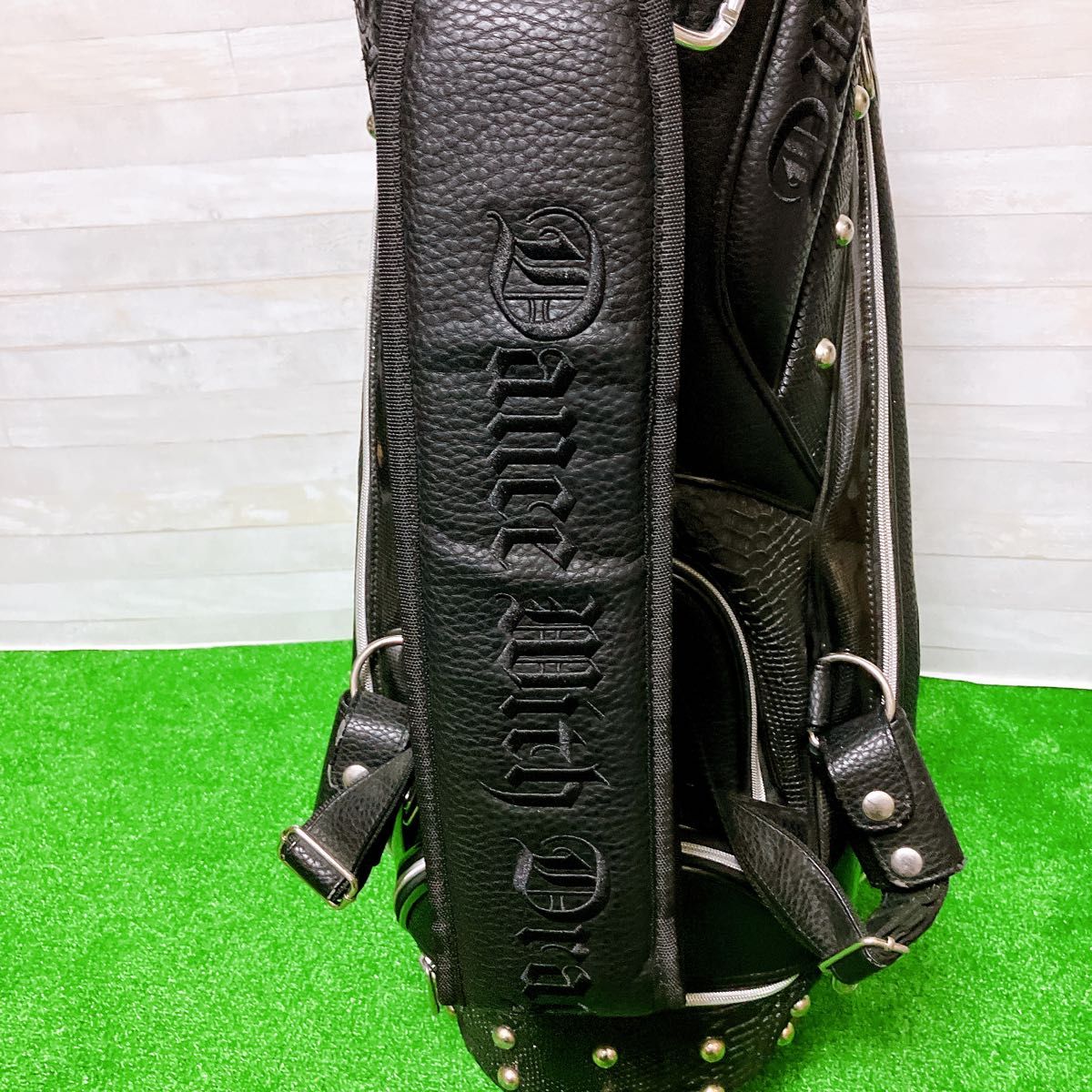 Dance With Dragon ダンスウィズドラゴン キャディ バッグ ブラック 9