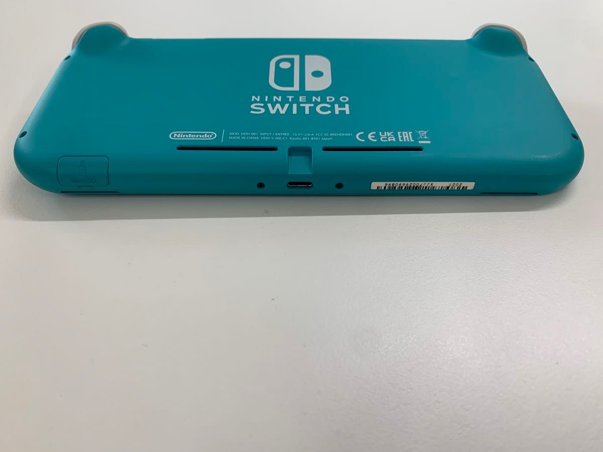 任天堂スイッチライト NintendoSwitch Liteターコイズ中古本体/箱/充電