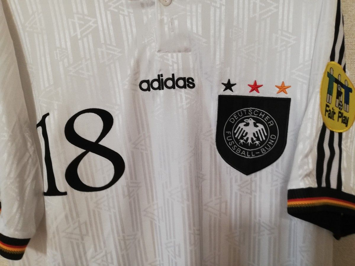 Euro 1996 ドイツ代表 ユニフォーム クリンスマン ユーロ 1996 96 18番
