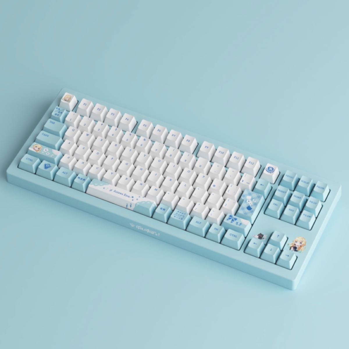 新品】 ぶいすぽっ GEAR ゲーミングキーボード 藍沢エマ Edition ぶ