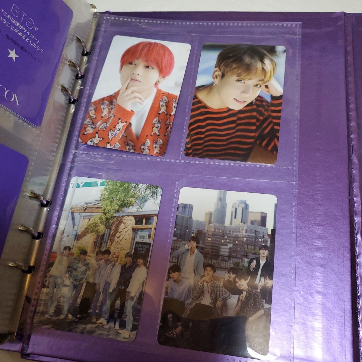 BTS 公式トレカ＆フォトカード バインダー セット