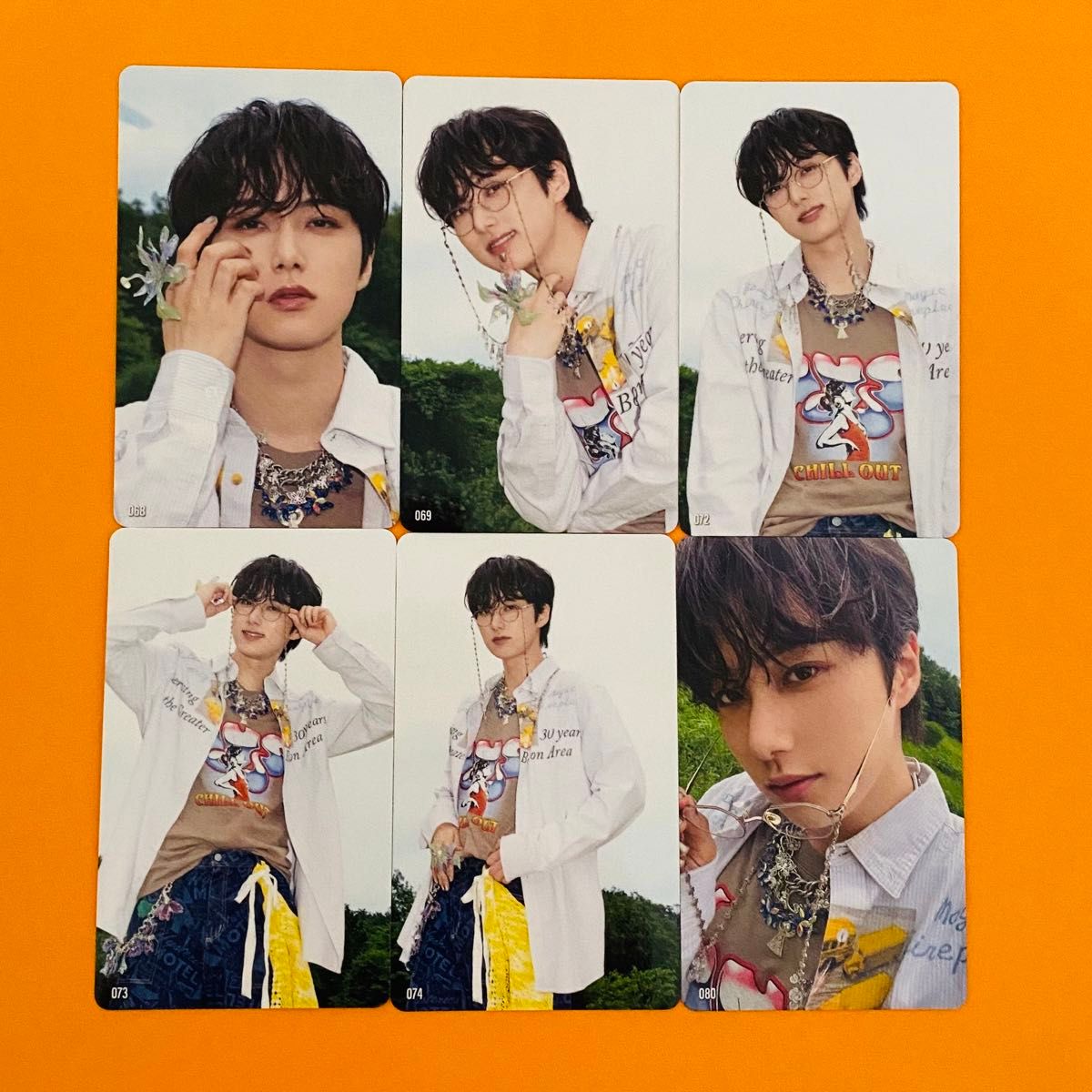 尾崎匠海 INI トレカ 068 069 072 073 074 080 6枚セット ファンコン