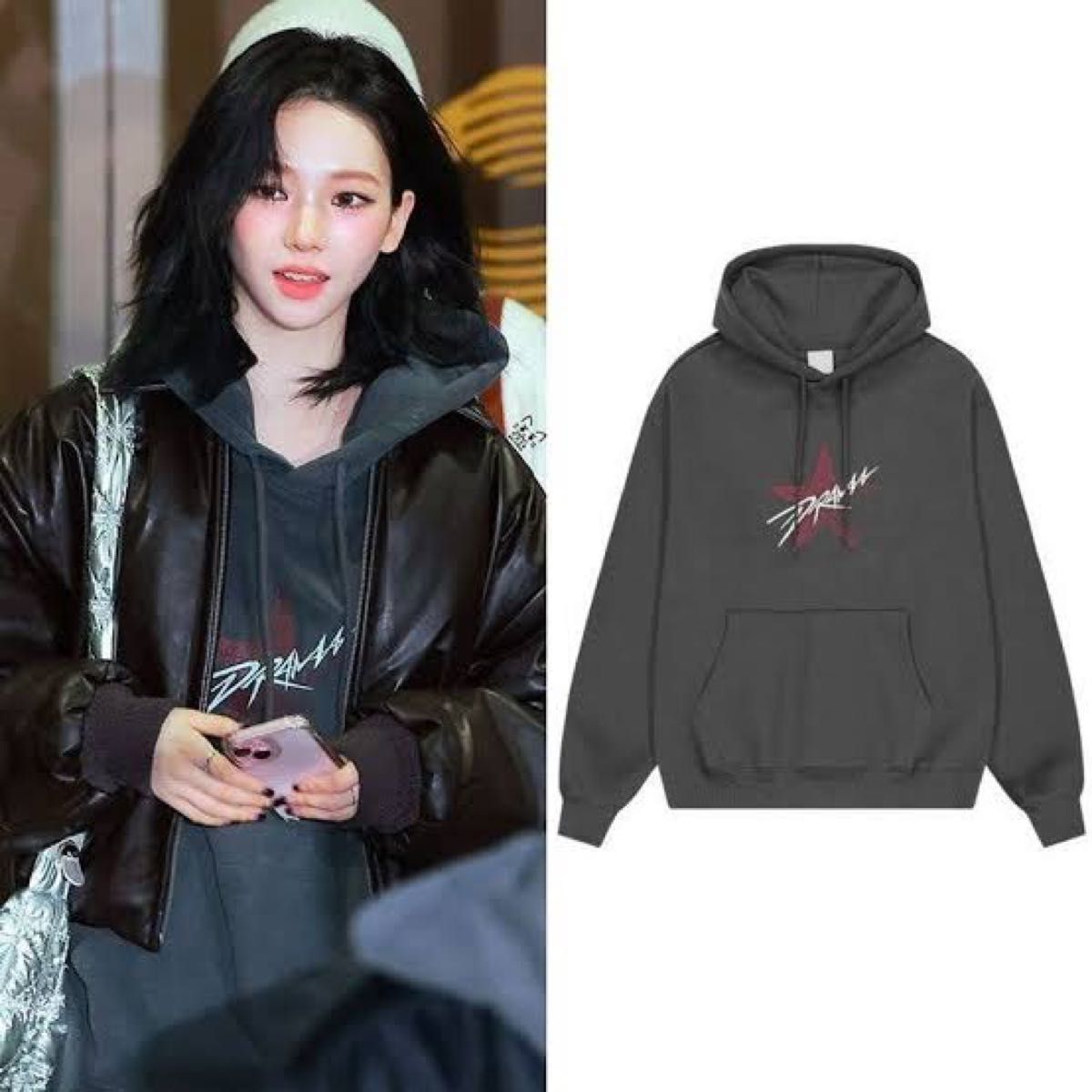 aespa drama 同型 パーカー 値下げ不可｜Yahoo!フリマ（旧PayPayフリマ）