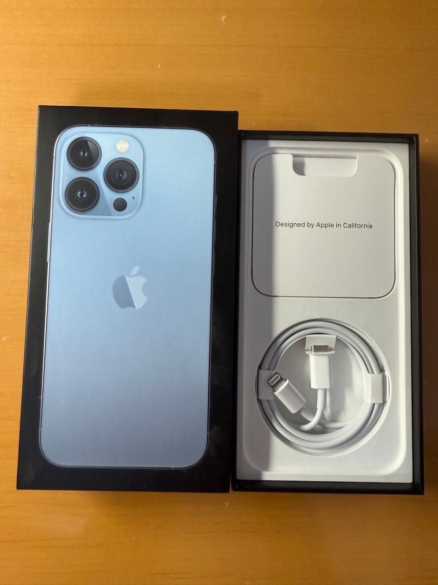 週末までの価格【極美品】iPhone13Pro シエラブルー 256GB SIMフリー