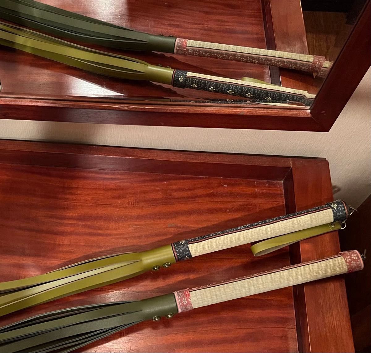 和風 バラ鞭 1本 本革/い草 / 80㎝｜Yahoo!フリマ（旧PayPayフリマ）