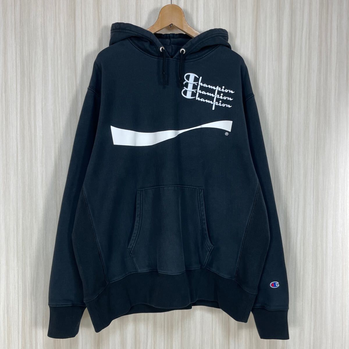 入手困難 CHAMPION× Coca-Cola チャンピオン コカコーラ コラボ 裏起毛