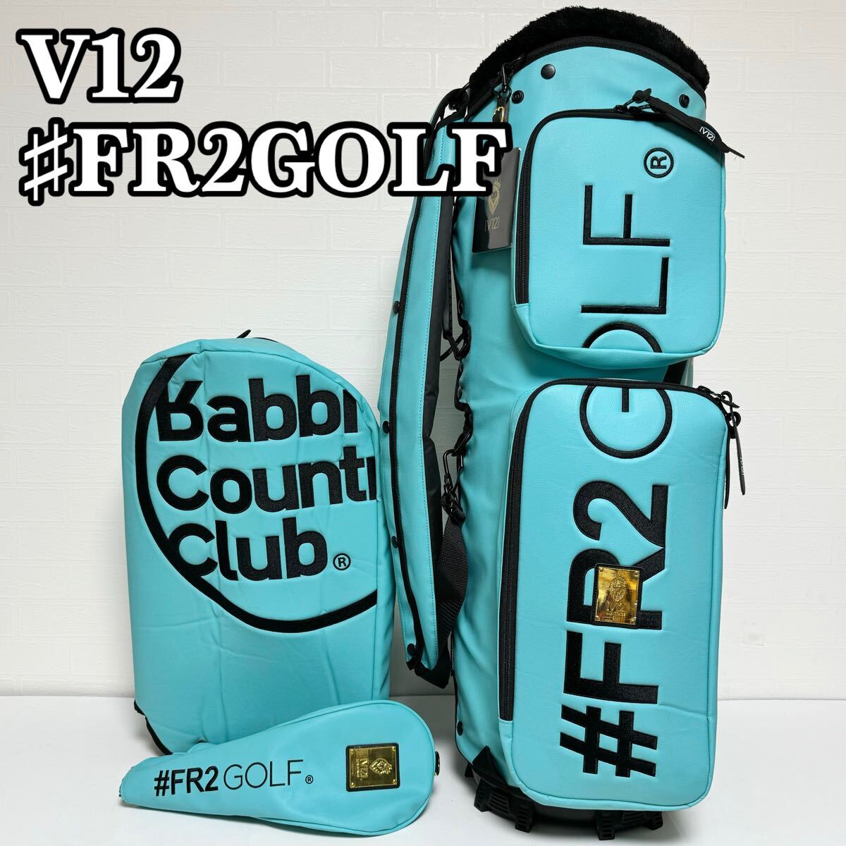 Yahoo!オークション - 【貴重】V12 × FR2GOLF コラボ キャディバッグ