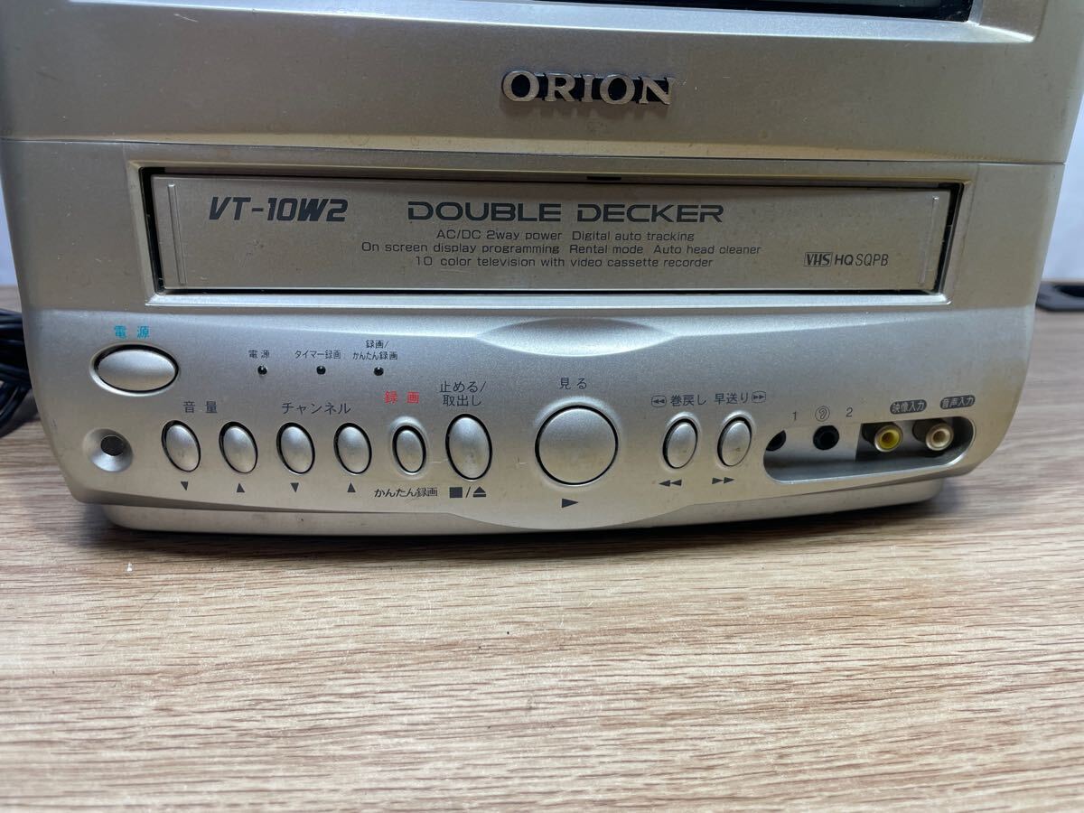 Yahoo!オークション - ORION VT-10W2 VR-012 テレビデオ オリオン 2004