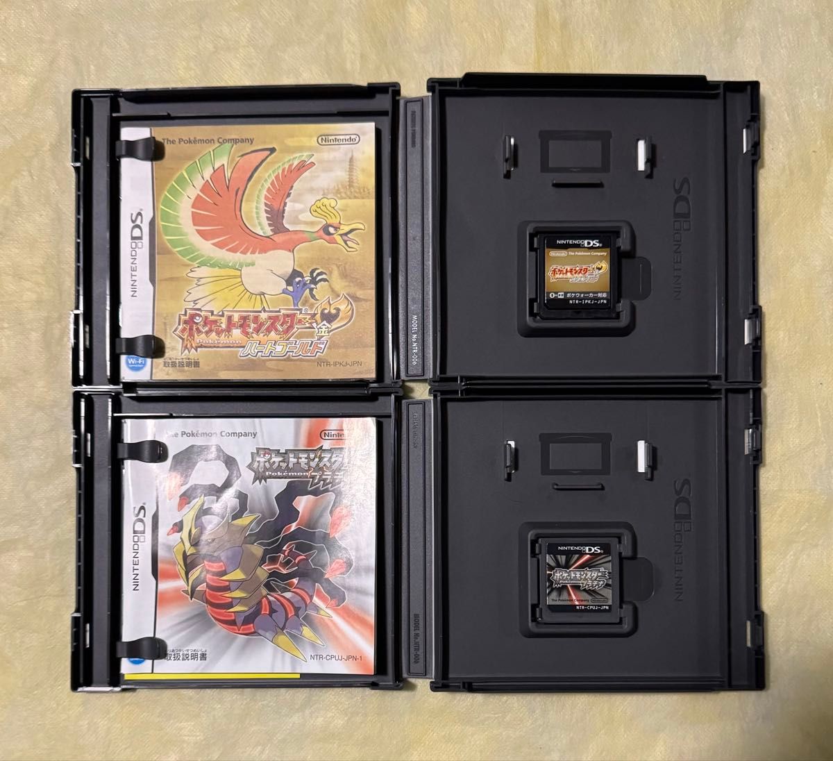 全品動作確認済】 DS ポケットモンスター ハートゴールド プラチナ