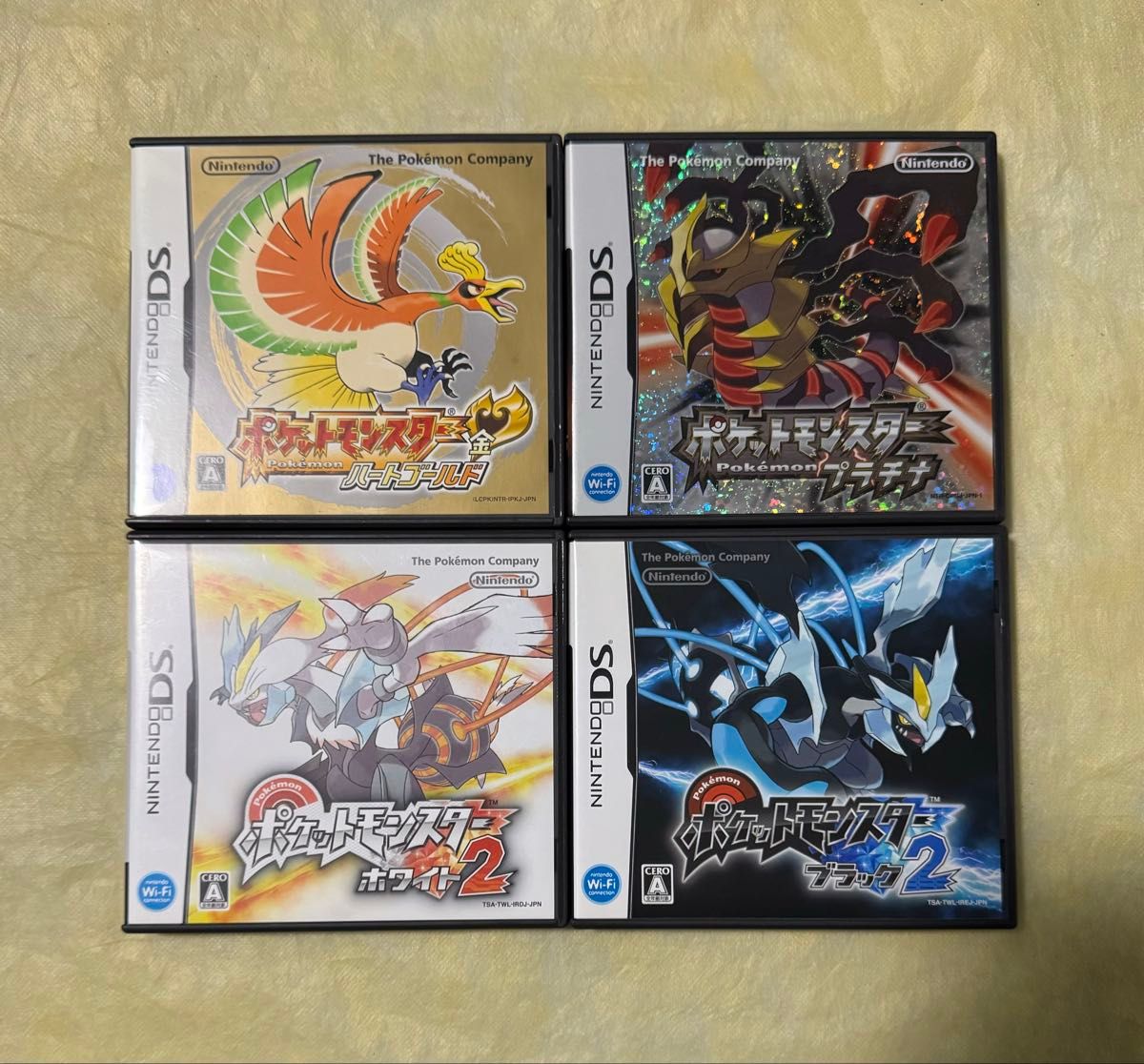 全品動作確認済】 DS ポケットモンスター ハートゴールド プラチナ