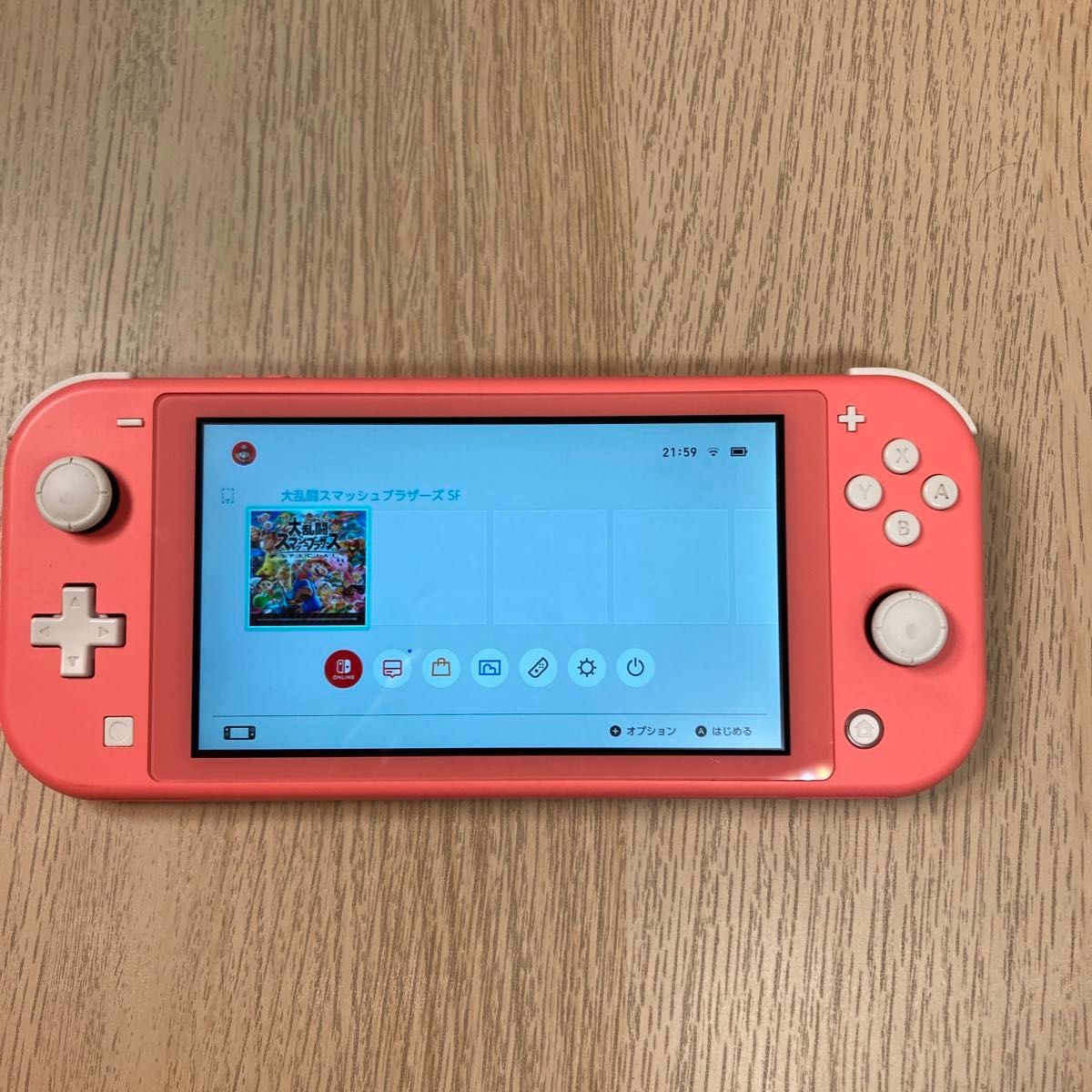 Nintendo Switch Lite コーラル ニンテンドースイッチライト 一式 動作