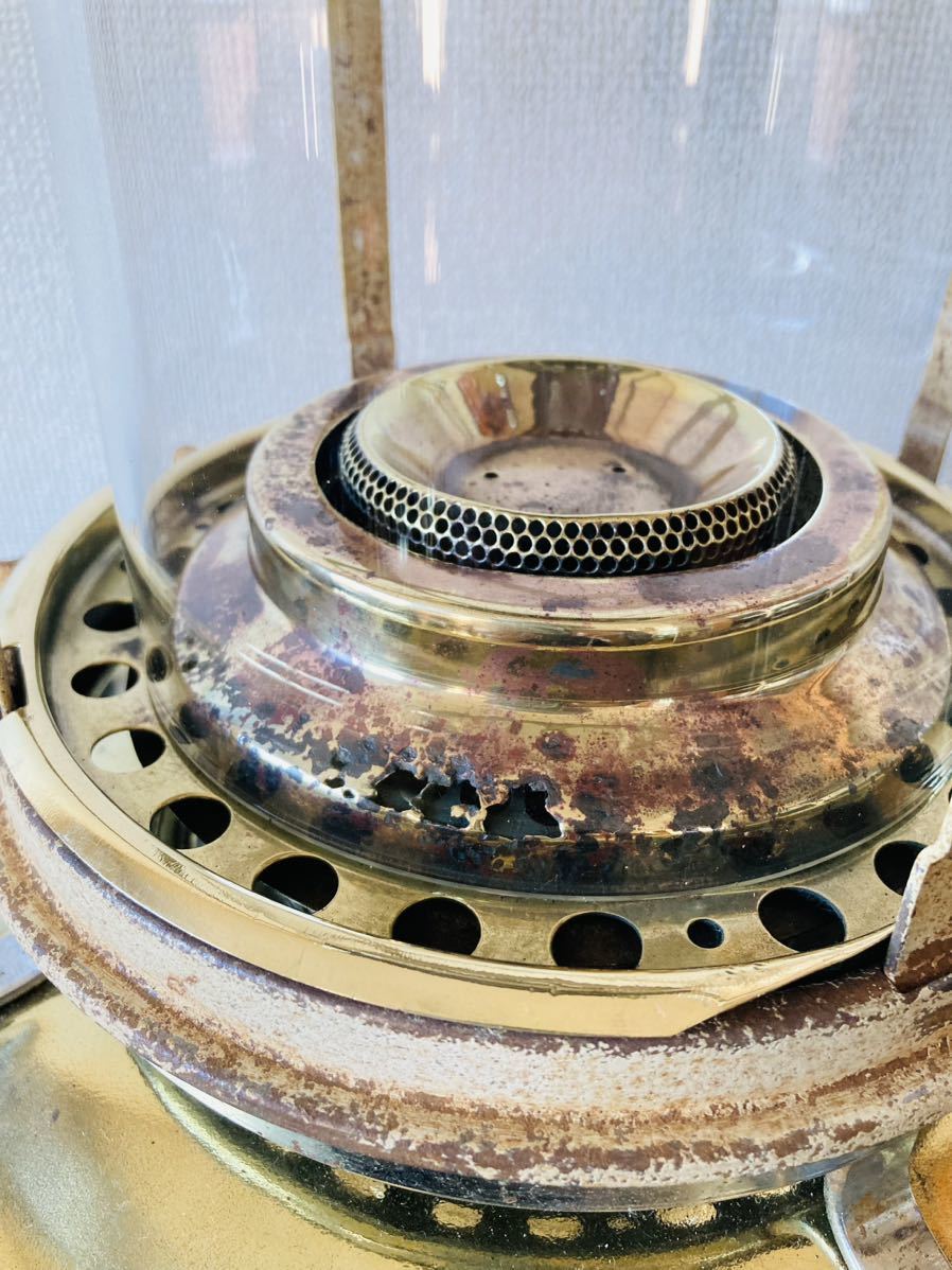 Aladdin アラジンストーブ15型デラックス ガラスチムニー 真鍮製タンク